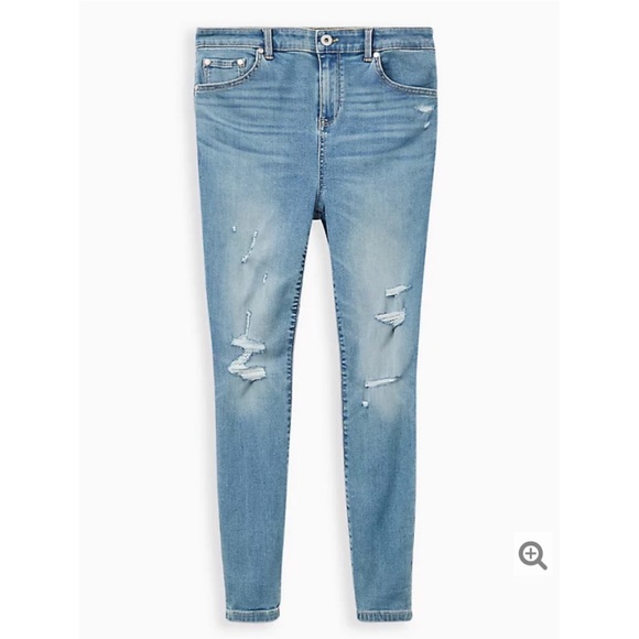 NWT TORRID Midfit Supersoft Skinny Jeans - Picture 8 of 12